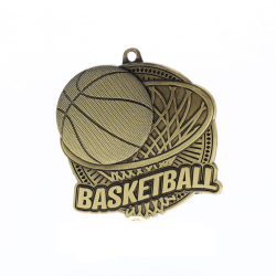 Tempo Medal Gold 55mm - Basketball