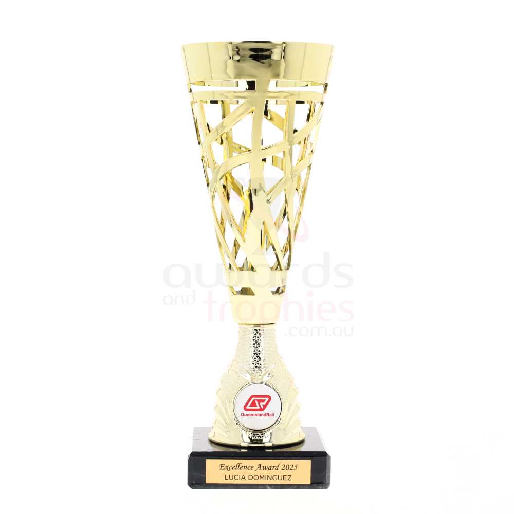 Serafino Cup 235mm - Gold