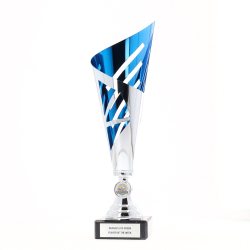 Brooklyn Cup 345mm - Silver/Blue