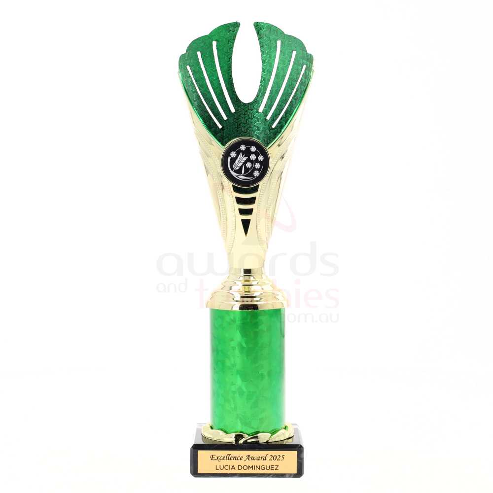Paloma Cup 255mm - Gold/Green