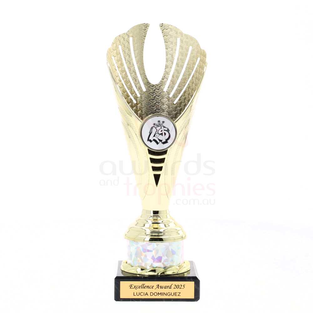Paloma Cup 205mm - Gold/Silver