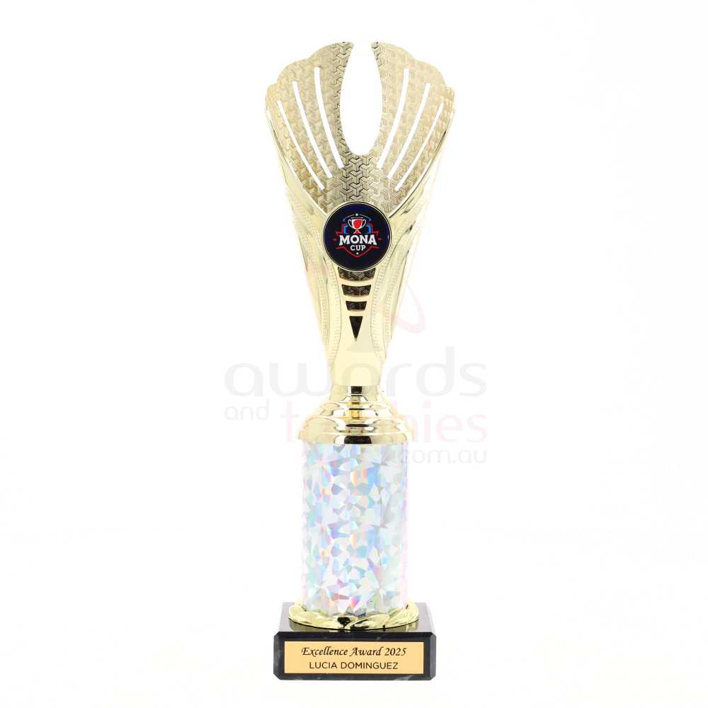 Paloma Cup 255mm - Gold/Silver