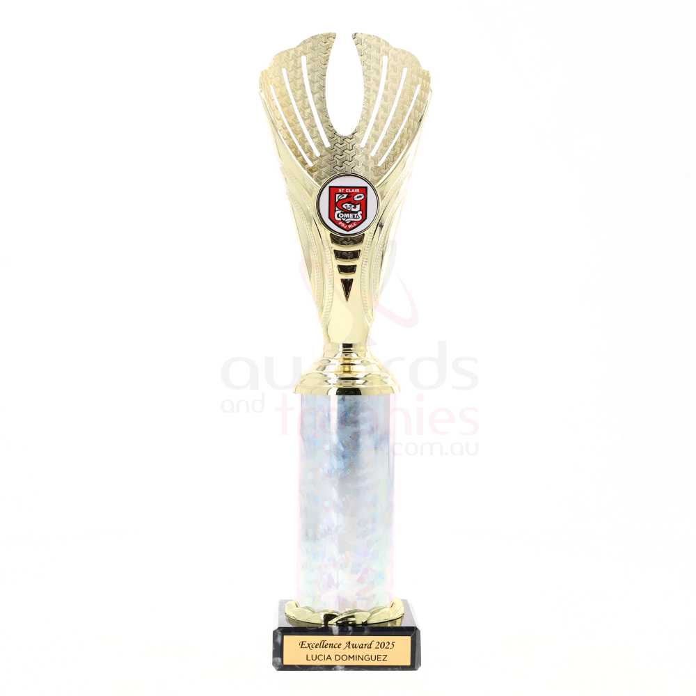 Paloma Cup 285mm - Gold/Silver