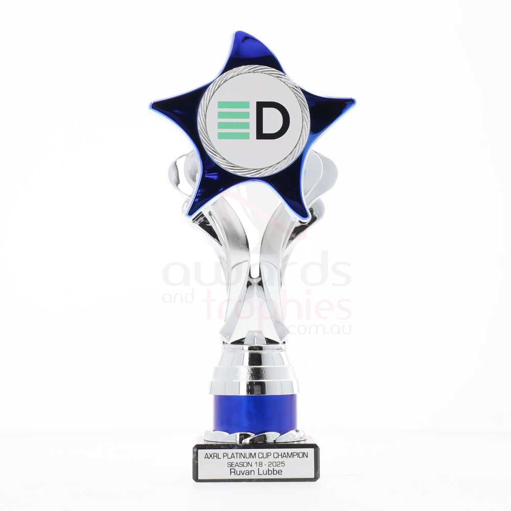 Athena Star 235mm - Silver/Blue