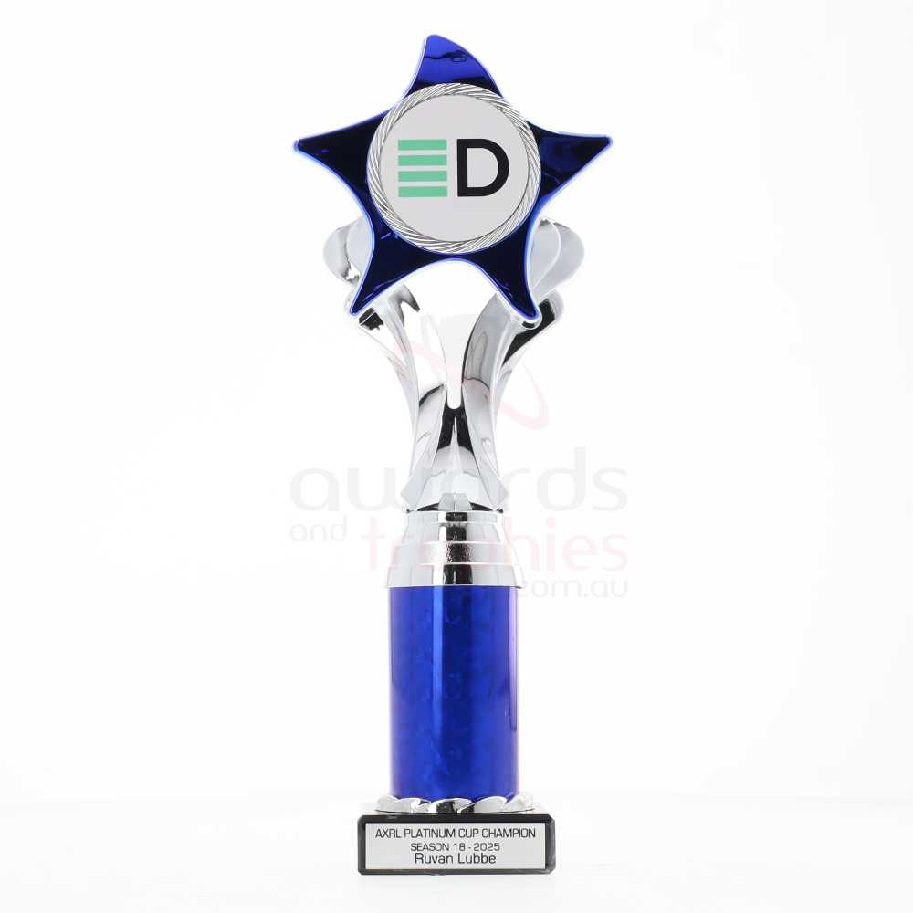 Athena Star 285mm - Silver/Blue