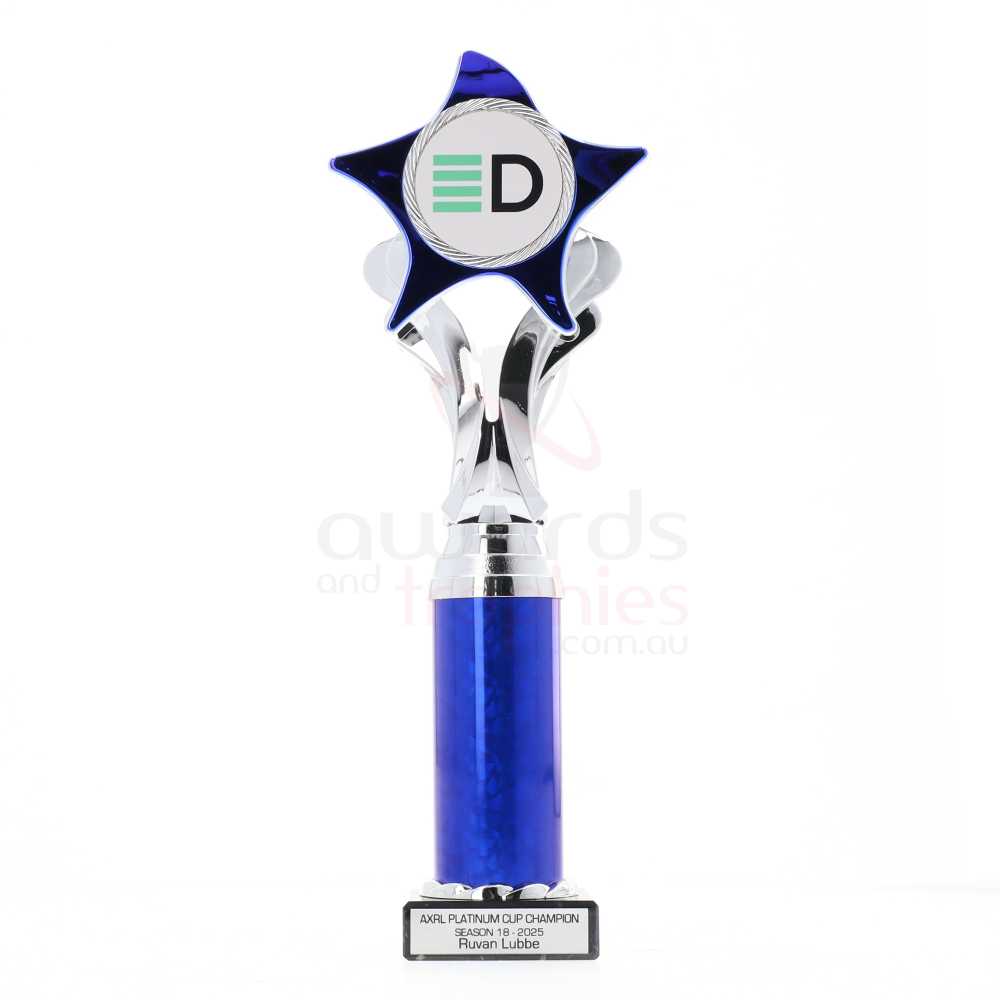 Athena Star 310mm - Silver/Blue