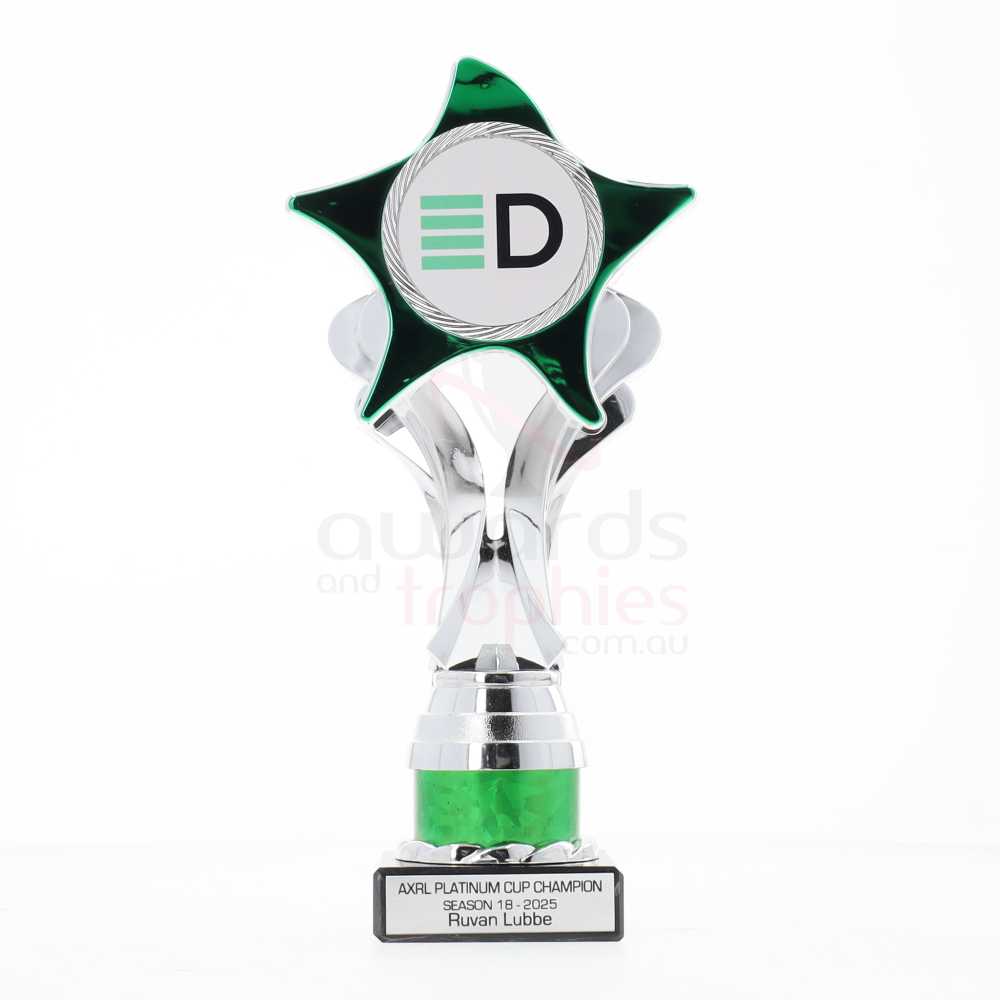 Athena Star 235mm - Silver/Green