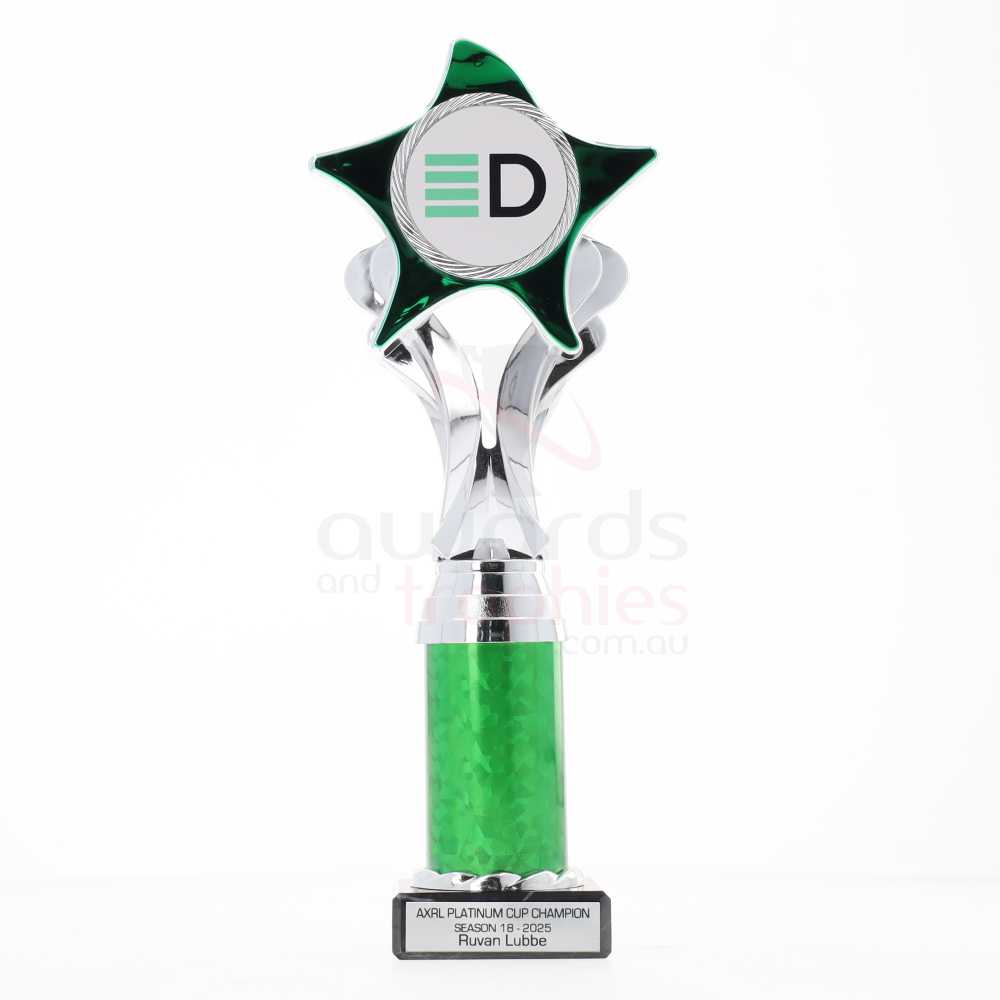 Athena Star 285mm - Silver/Green