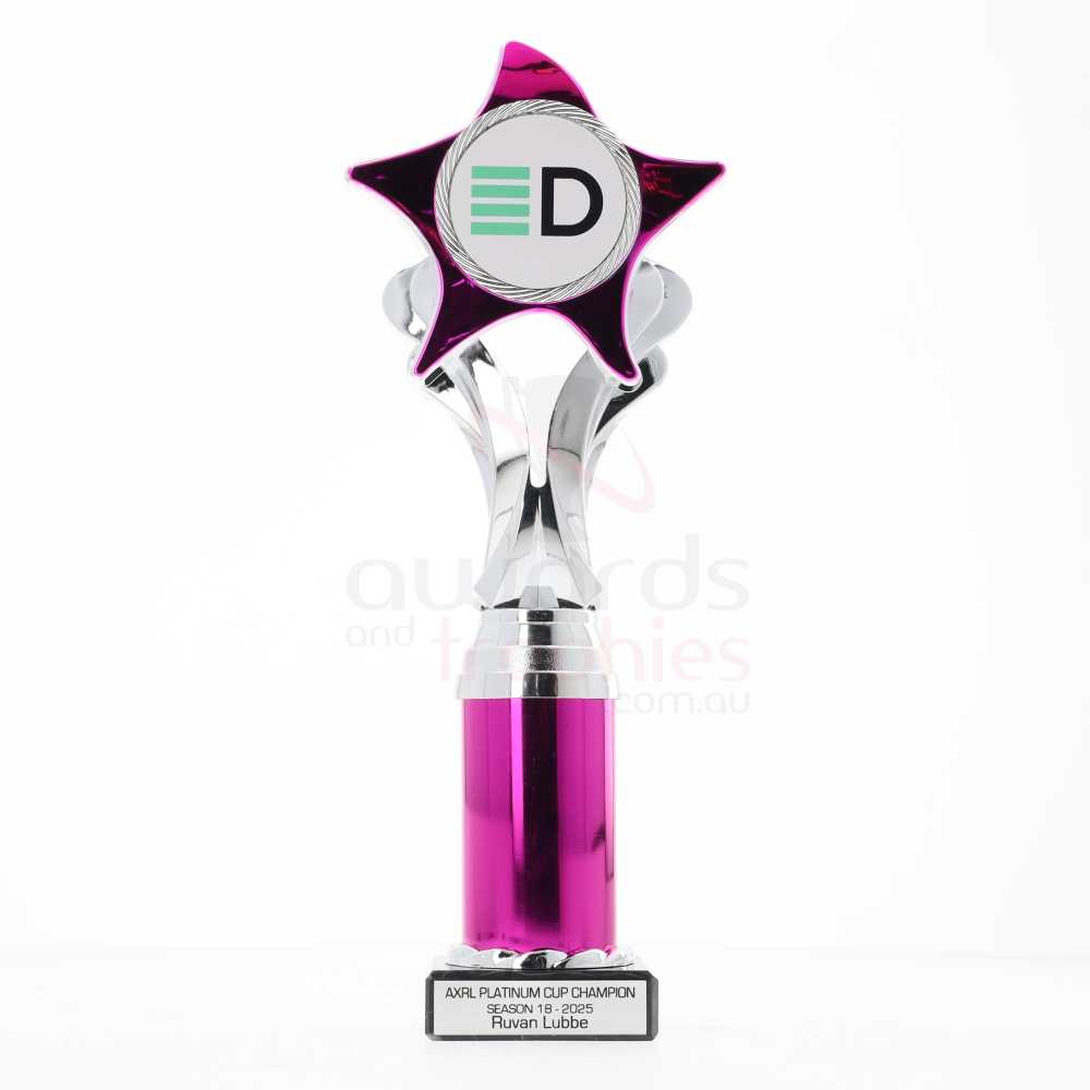 Athena Star 285mm - Silver/Pink