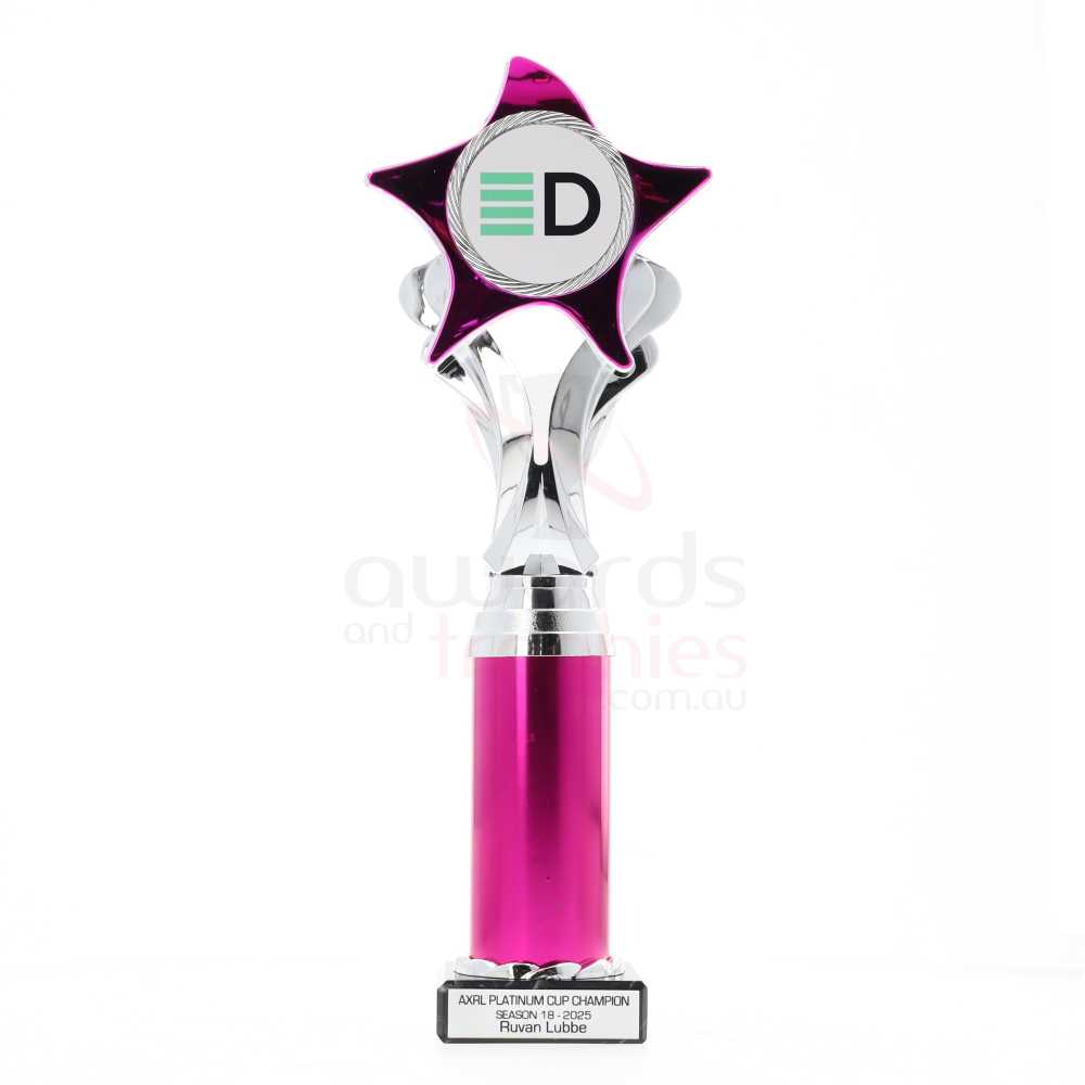 Athena Star 310mm - Silver/Pink