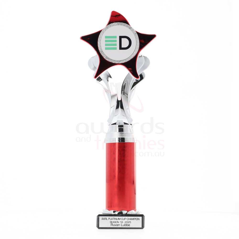 Athena Star 310mm - Silver/Red