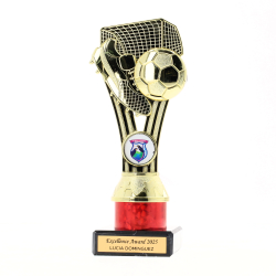 Soccer Synergy 195mm - Gold/Red