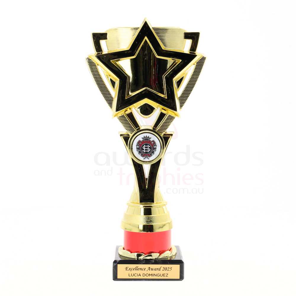 Kudos Cup 235mm - Gold/Red