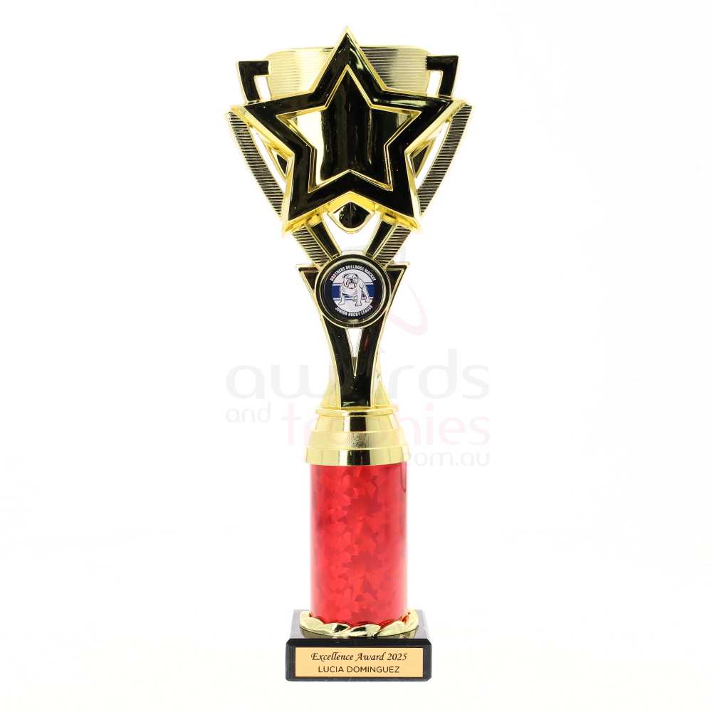 Kudos Cup 285mm - Gold/Red