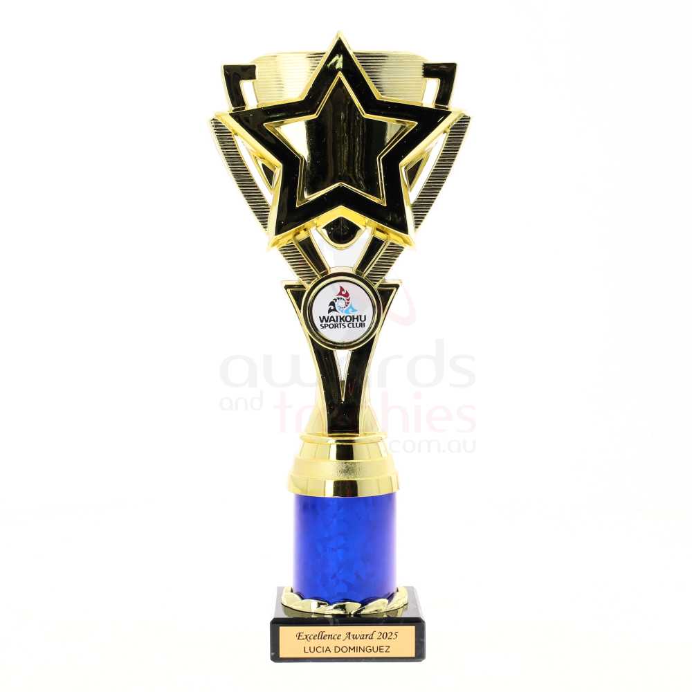Kudos Cup 260mm - Gold/Blue