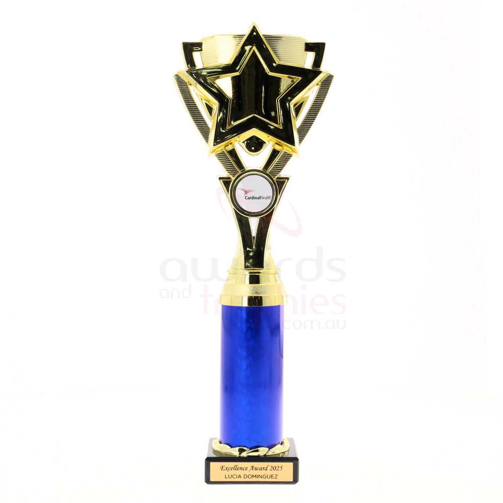 Kudos Cup 310mm - Gold/Blue