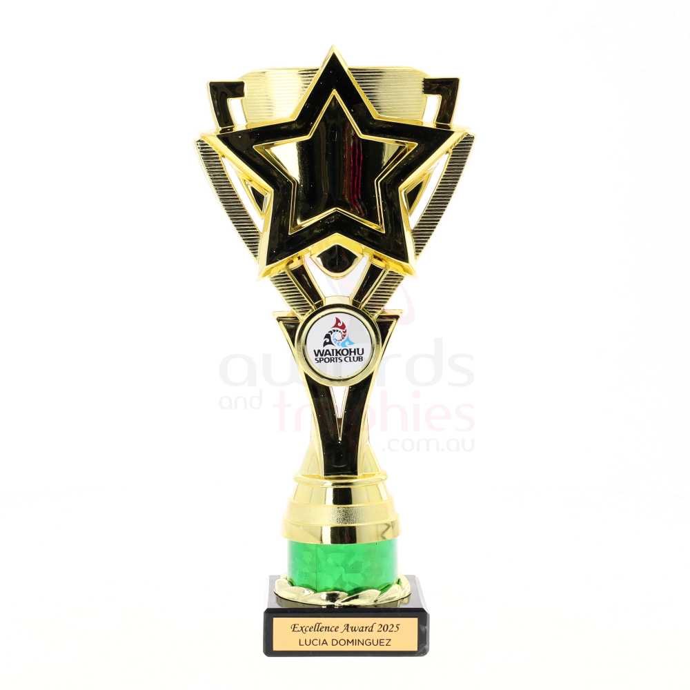Kudos Cup 235mm - Gold/Green
