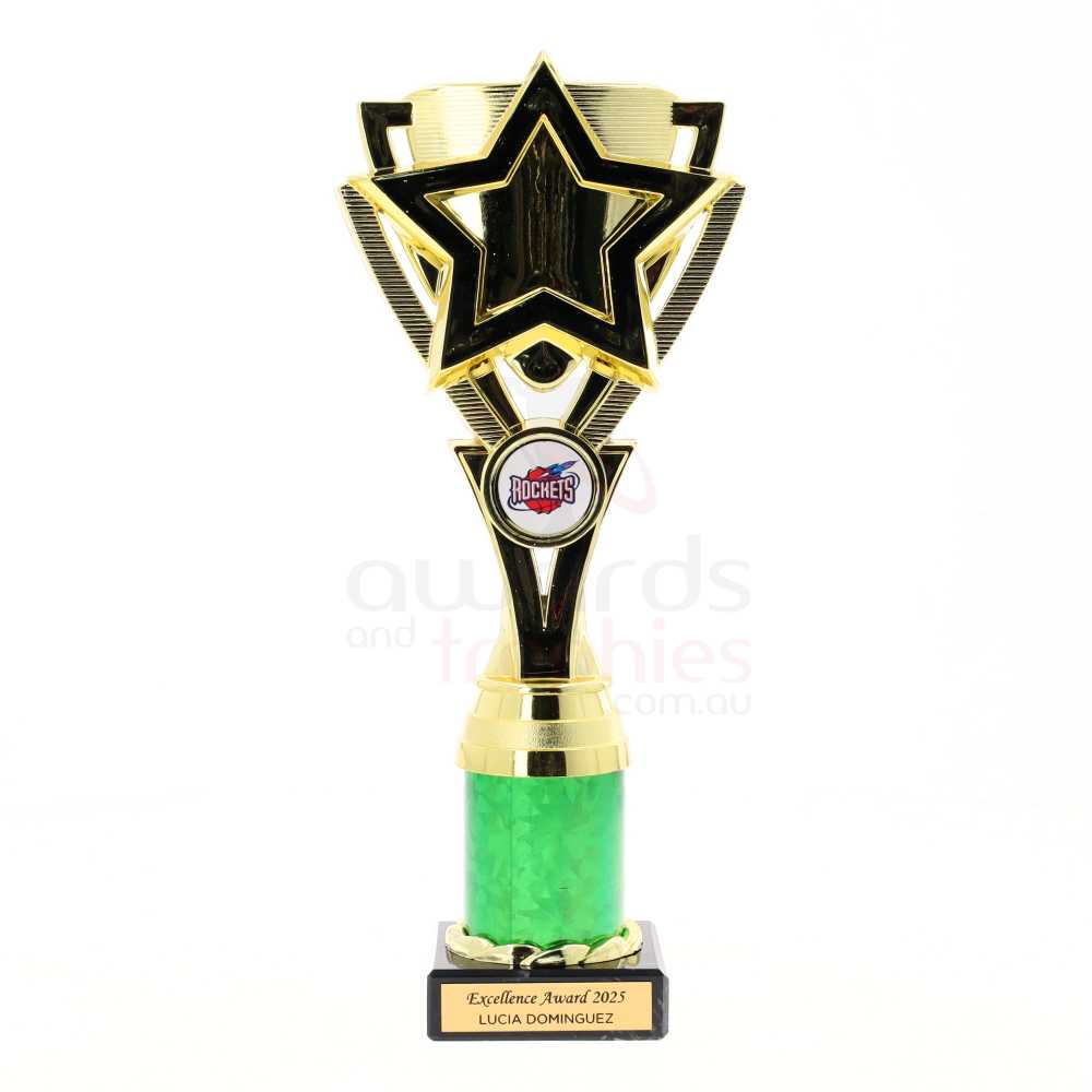 Kudos Cup 260mm - Gold/Green