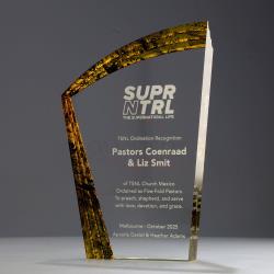 Acrylic Lambent Gold 200mm