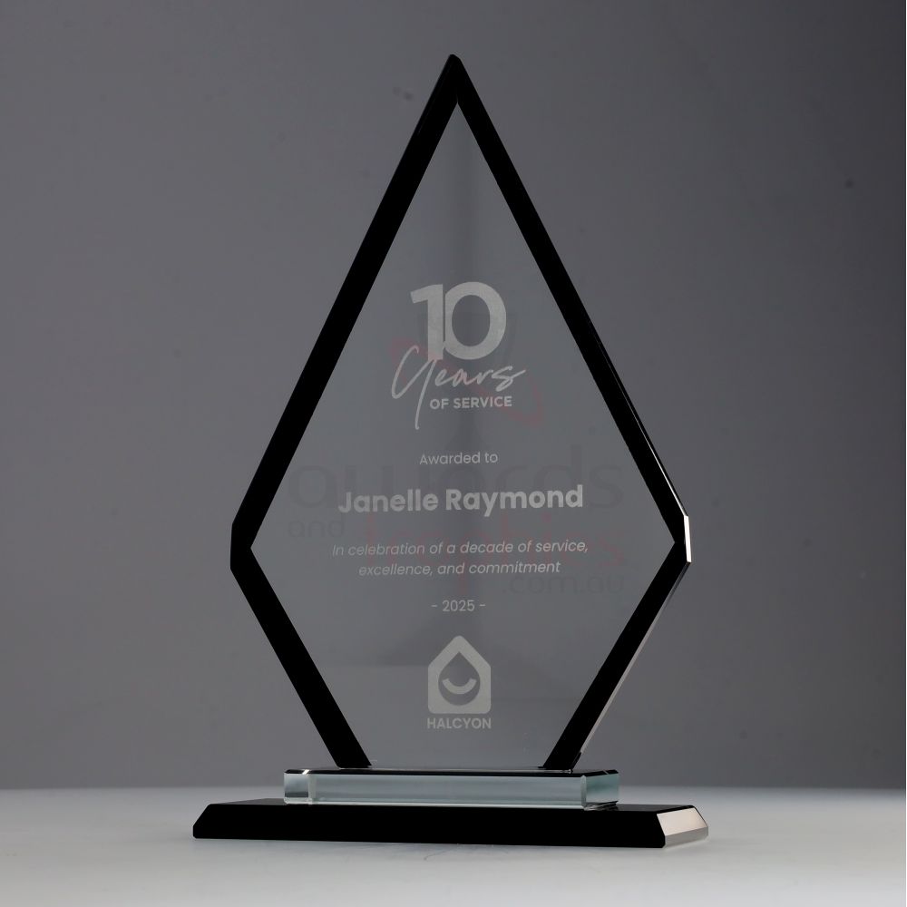 Glass Zeal Arrow 205mm - Black