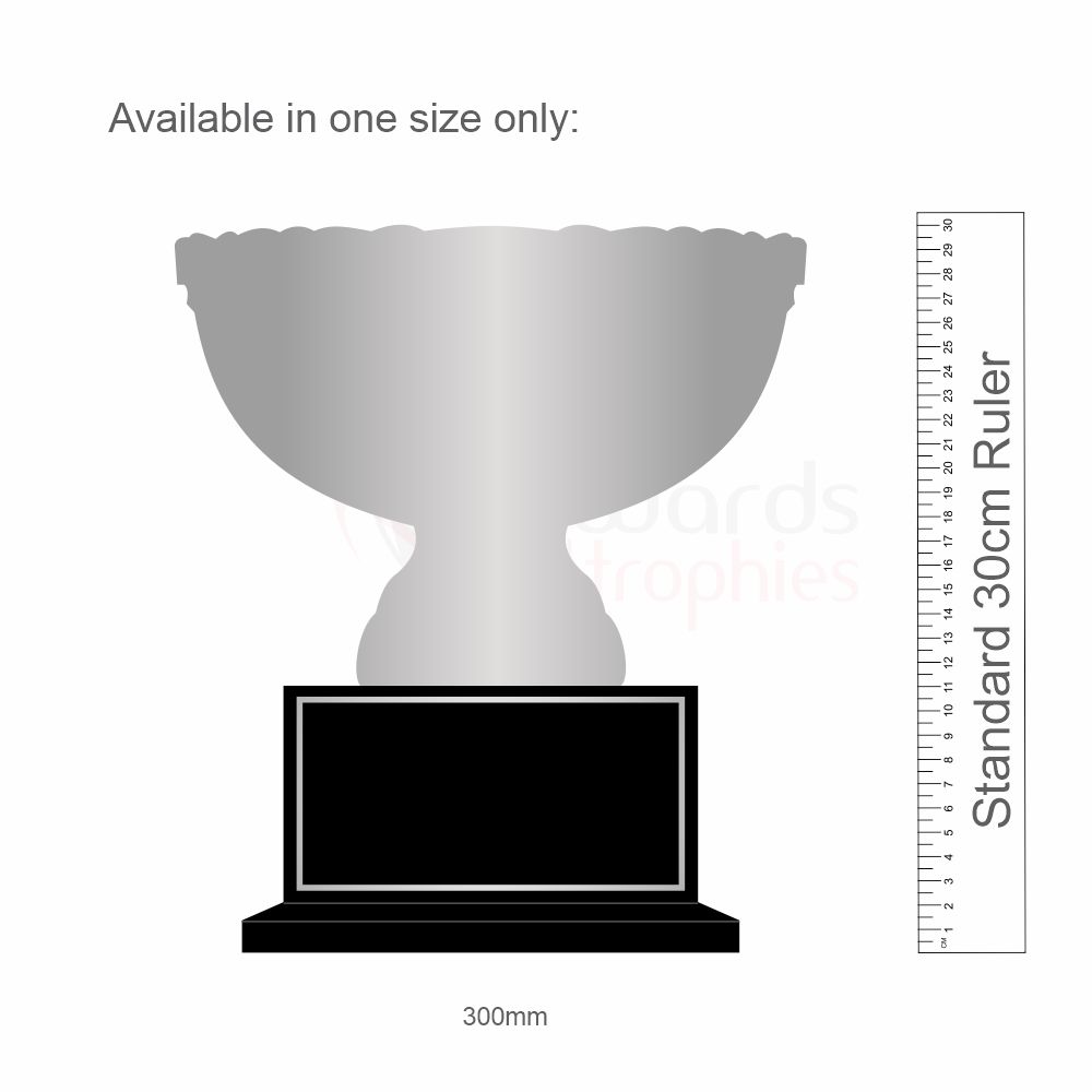 Laurel Perpetual Bowl 300mm - Black