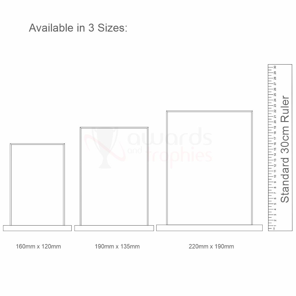 Jade Glass Rectangle 160mm