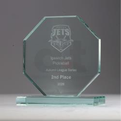 Jade Glass Octagonal 110mm