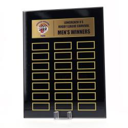 Continuity Perpetual Plaque 300mm - Black/Gold