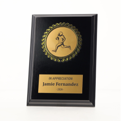 Black Plaque 150mm - Gridiron