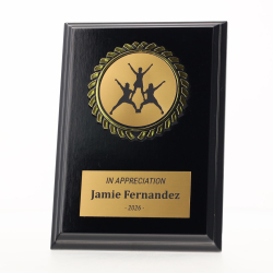 Black Plaque 150mm - Stunting