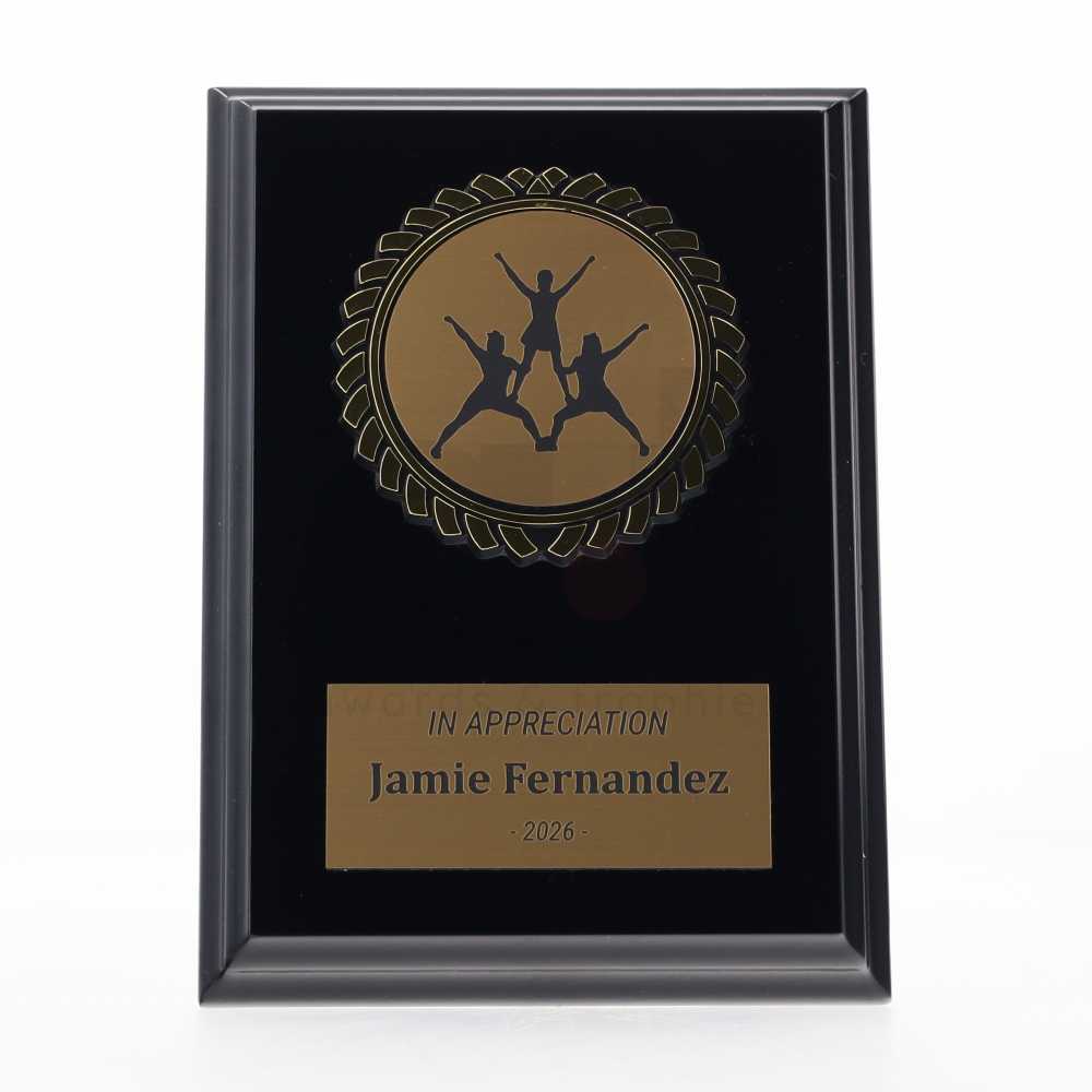 Black Plaque 150mm - Stunting