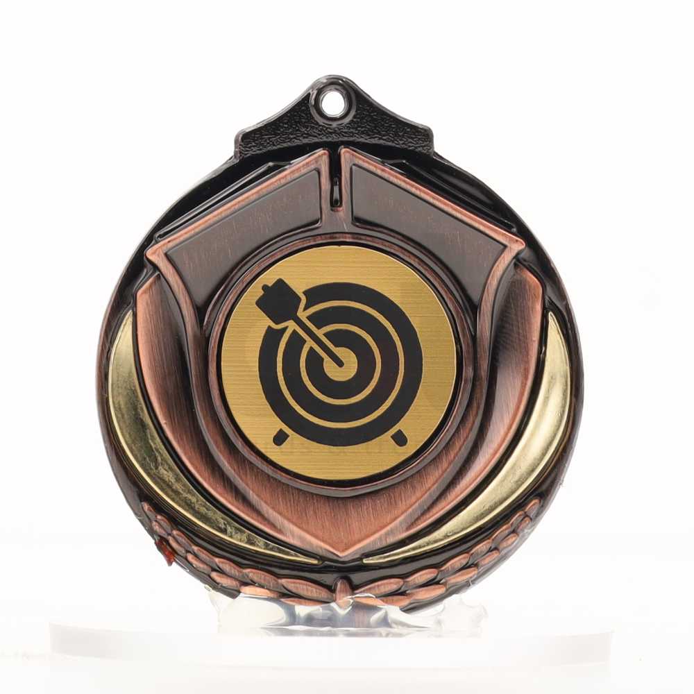 Two Tone Bronze Medal 50mm - Archery