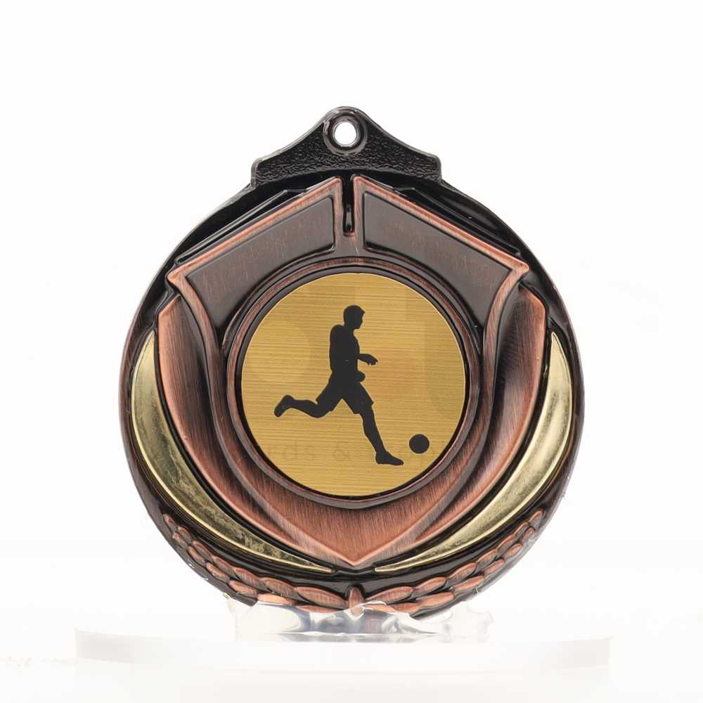 Two Tone Bronze Medal 50mm - Futsal