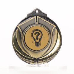 Two Tone Gold Medal 50mm - Trivia