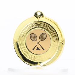 Deluxe Gold Medal 50mm - Badminton