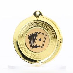 Deluxe Gold Medal 50mm - Cards