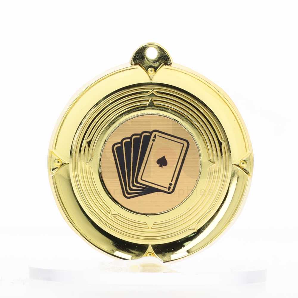 Deluxe Gold Medal 50mm - Cards