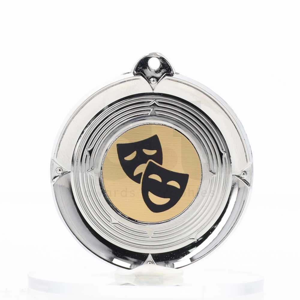 Deluxe Silver Medal 50mm - Drama