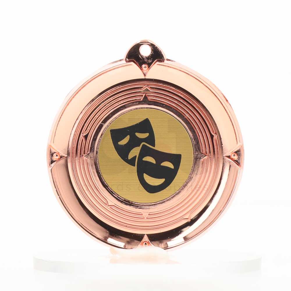 Deluxe Bronze Medal 50mm - Drama
