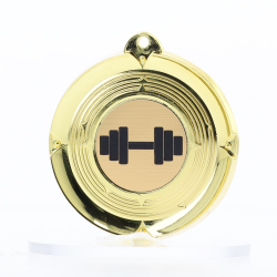 Deluxe Gold Medal 50mm - Fitness