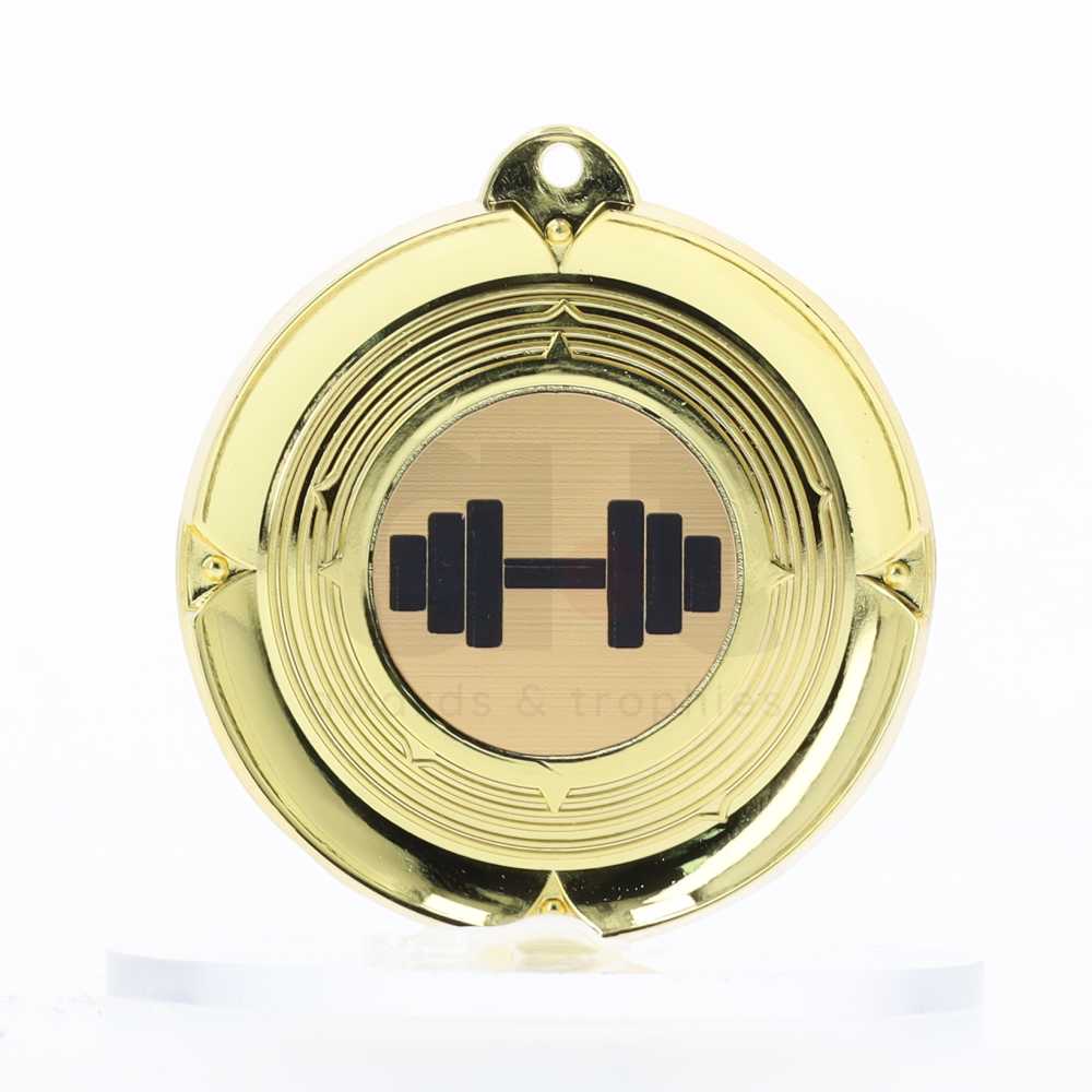 Deluxe Gold Medal 50mm - Fitness