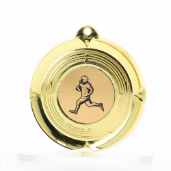 Deluxe Gold Medal 50mm - Gridiron
