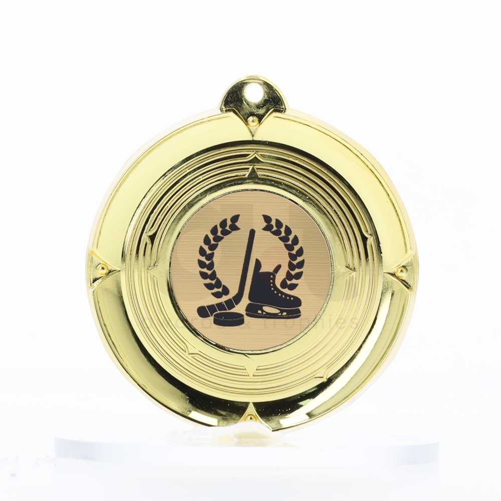 Deluxe Gold Medal 50mm - Ice Hockey
