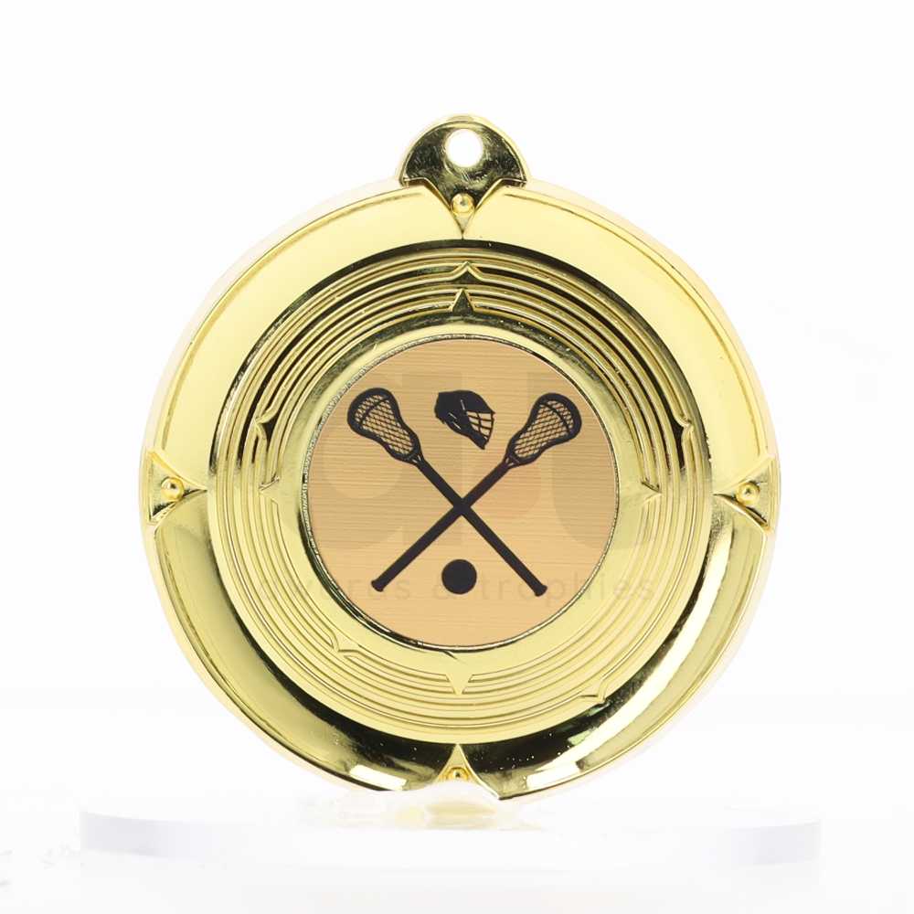 Deluxe Gold Medal 50mm - Lacrosse