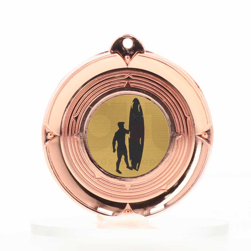 Deluxe Bronze Medal 50mm - Surf Lifesaving
