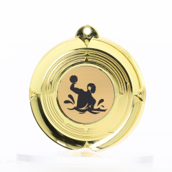 Deluxe Gold Medal 50mm - Water Polo Male