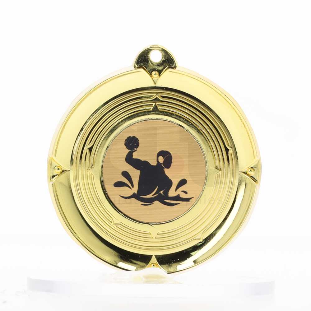 Deluxe Gold Medal 50mm - Water Polo Male
