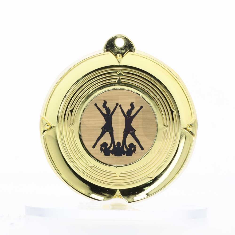 Deluxe Gold Medal 50mm - Cheer