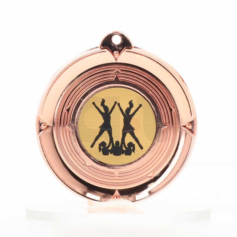 Deluxe Bronze Medal 50mm - Cheer