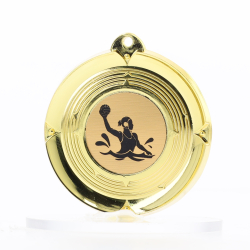 Deluxe Gold Medal 50mm - Water Polo Female